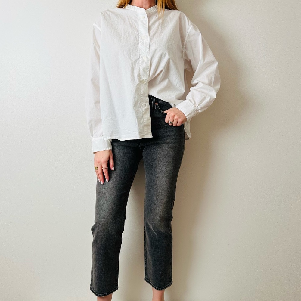 New Levi’s Wedgie Straight Jeans Denim High Rise Cropped
